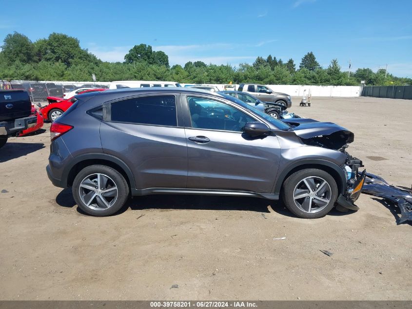 2022 Honda Hr-V Awd Ex VIN: 3CZRU6H55NM770109 Lot: 39758201