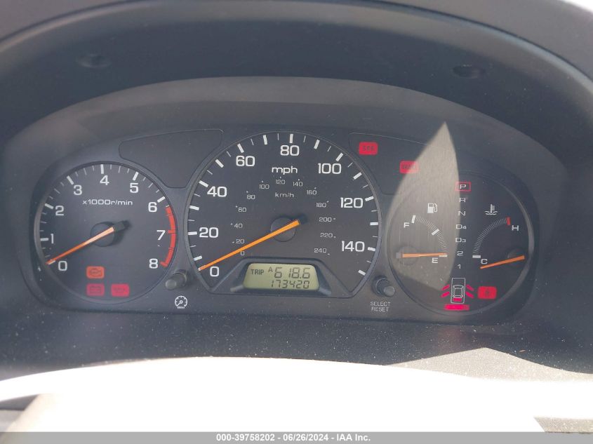 2001 Honda Accord 2.3 Lx VIN: 3HGCG66551G700335 Lot: 39758202