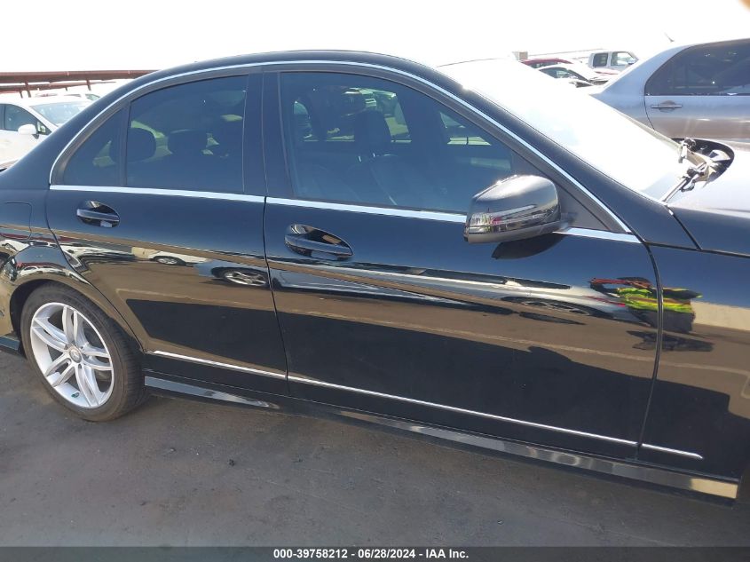 2013 Mercedes-Benz C 250 Luxury/Sport VIN: WDDGF4HB9DA799311 Lot: 39758212