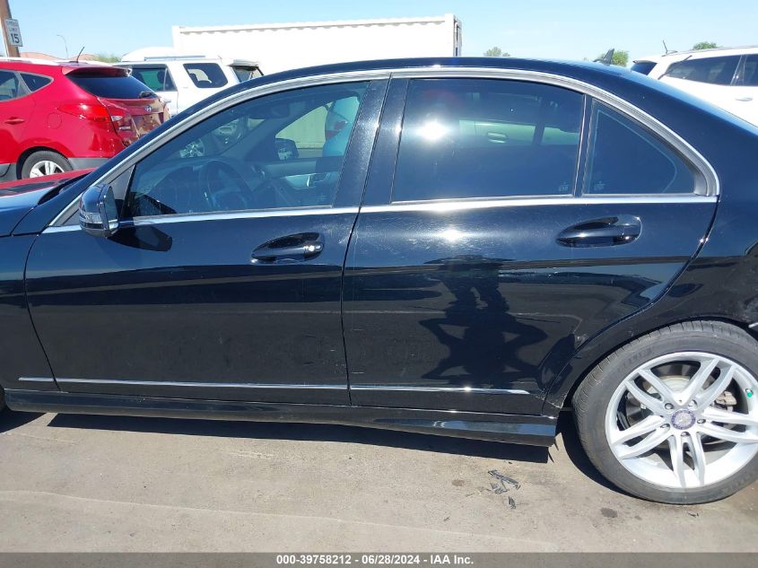 2013 Mercedes-Benz C 250 Luxury/Sport VIN: WDDGF4HB9DA799311 Lot: 39758212