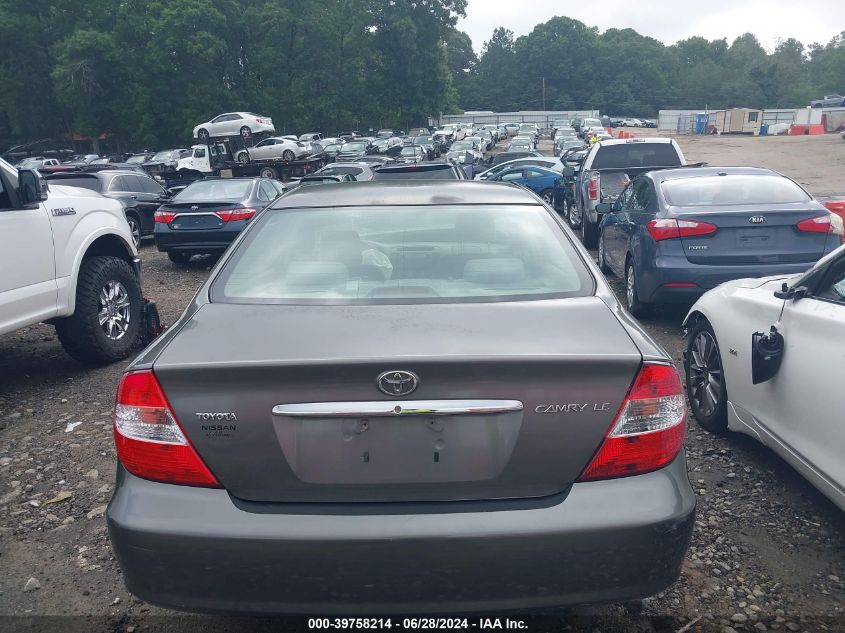 2004 Toyota Camry Le VIN: 4T1BE32K94U864744 Lot: 39758214