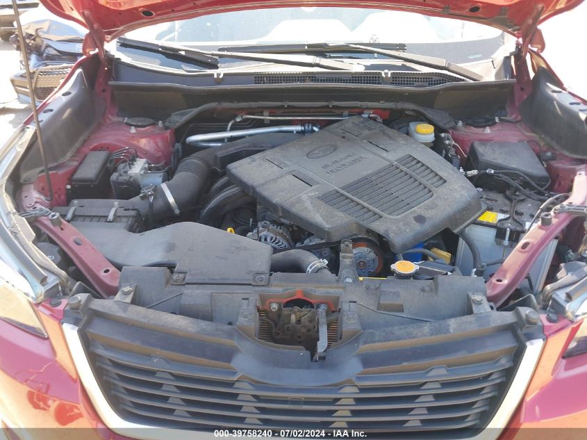 2019 Subaru Forester Premium VIN: JF2SKAEC6KH407760 Lot: 39758240