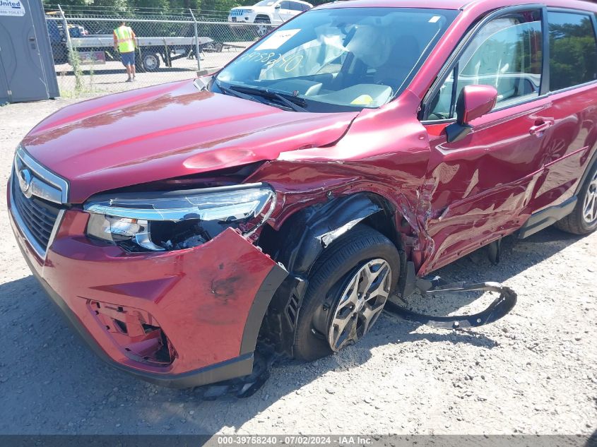 2019 Subaru Forester Premium VIN: JF2SKAEC6KH407760 Lot: 39758240