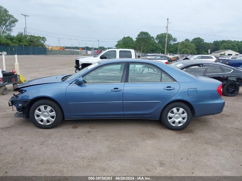2004 Toyota Camry Le VIN: 4T1BE32KX4U844891 Lot: 39758283
