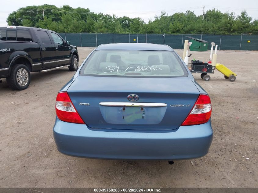 2004 Toyota Camry Le VIN: 4T1BE32KX4U844891 Lot: 39758283