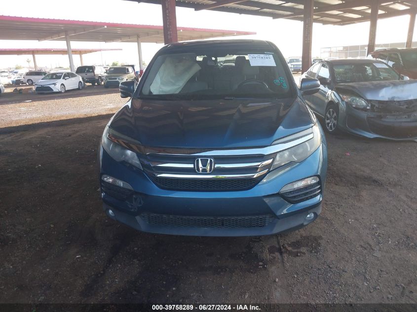 2016 Honda Pilot Exl VIN: 5FNYF5H88GB005001 Lot: 39758289