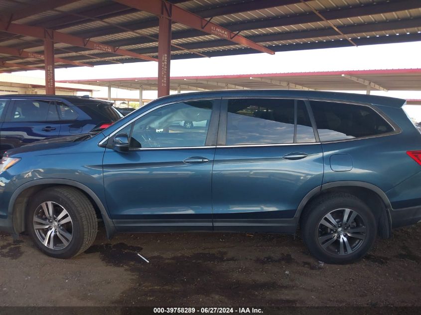 2016 Honda Pilot Exl VIN: 5FNYF5H88GB005001 Lot: 39758289