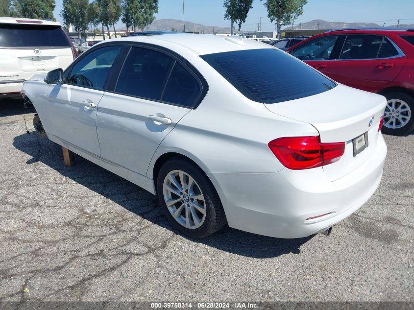 2017 BMW 3 Series 320I VIN: WBA8E1G32HNU17612 Lot: 39758314