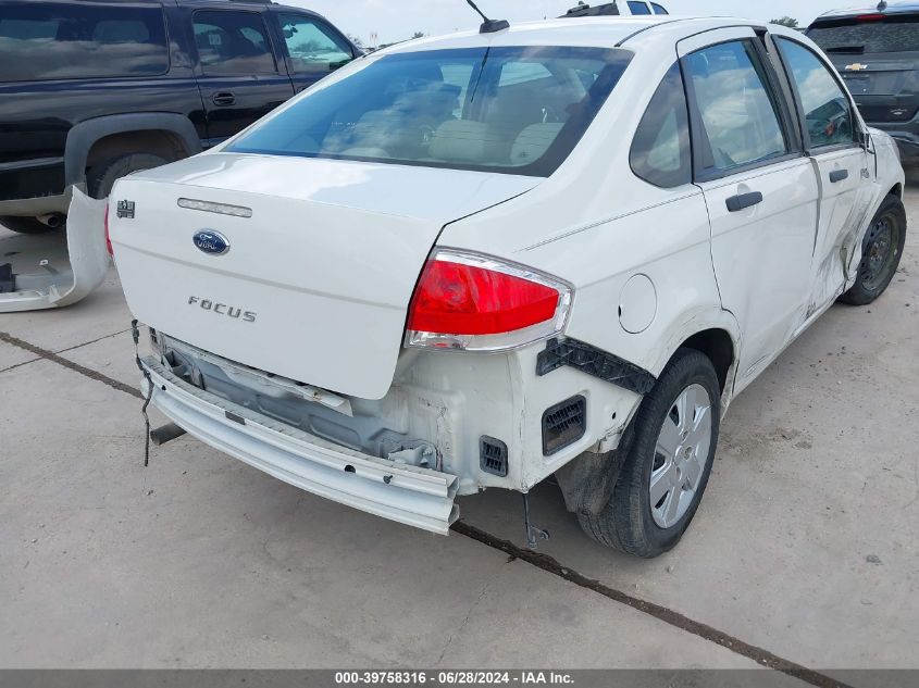 2011 Ford Focus S VIN: 1FAHP3EN3BW165230 Lot: 39758316