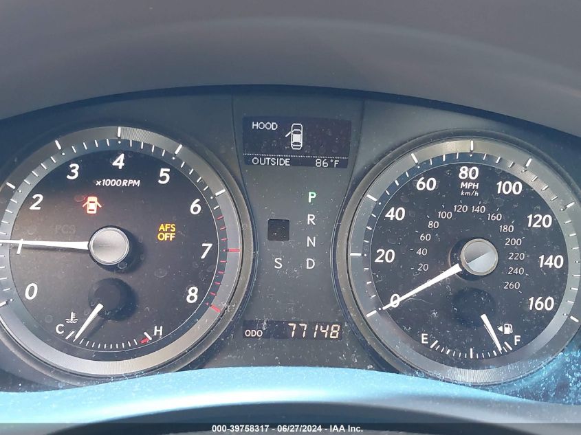 2007 Lexus Es 350 VIN: JTHBJ46G772085529 Lot: 39758317