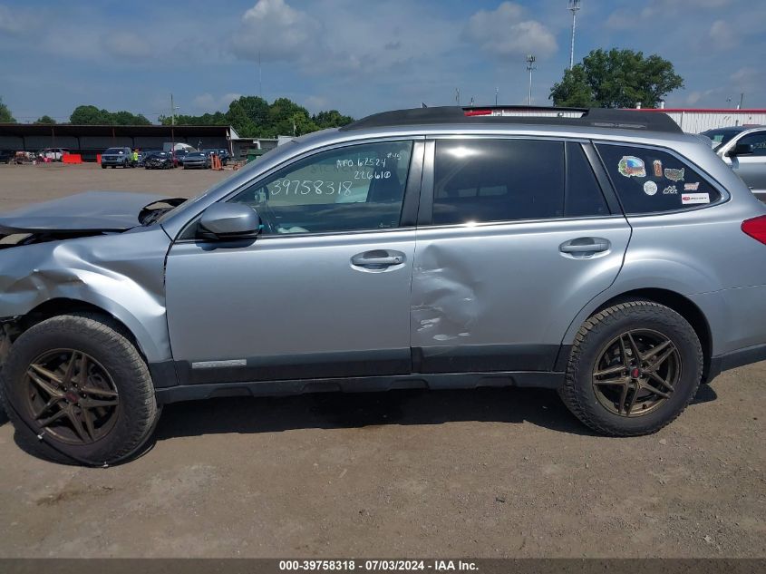 2012 Subaru Outback 3.6R Premium VIN: 4S4BRDGC1C2296785 Lot: 39758318