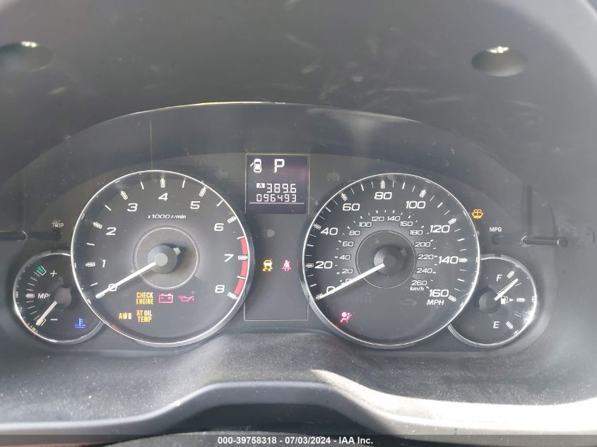 2012 Subaru Outback 3.6R Premium VIN: 4S4BRDGC1C2296785 Lot: 39758318