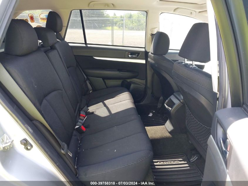 2012 Subaru Outback 3.6R Premium VIN: 4S4BRDGC1C2296785 Lot: 39758318