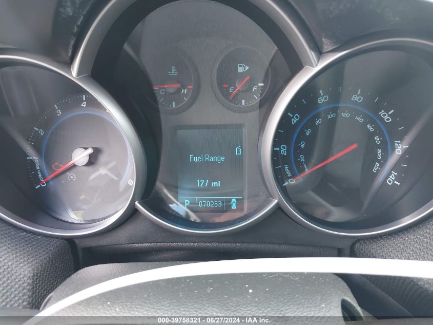 2011 Chevrolet Cruze 1Lt VIN: 1G1PF5S94B7199272 Lot: 39758321