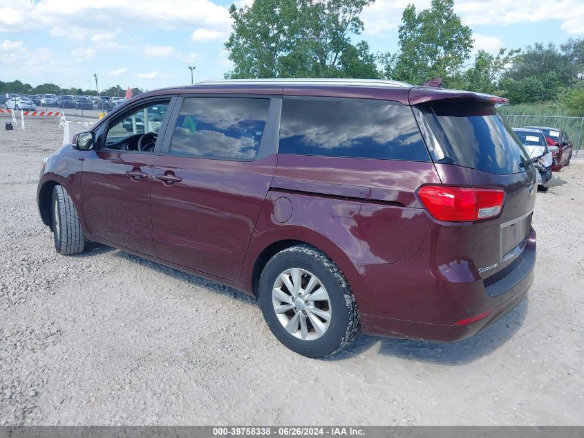 KNDMB5C16G6182274 2016 Kia Sedona Lx