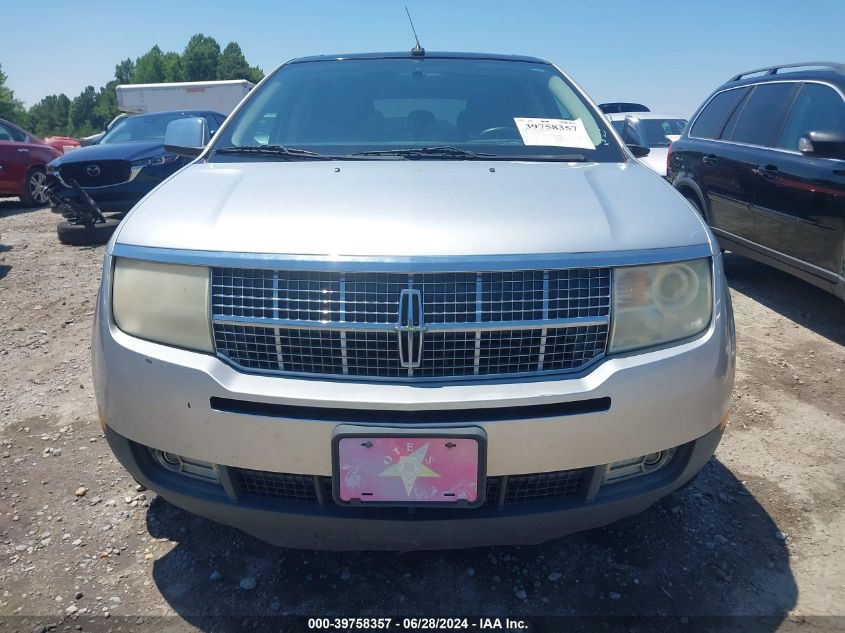 2010 Lincoln Mkx VIN: 2LMDJ8JC7ABJ02563 Lot: 39758357