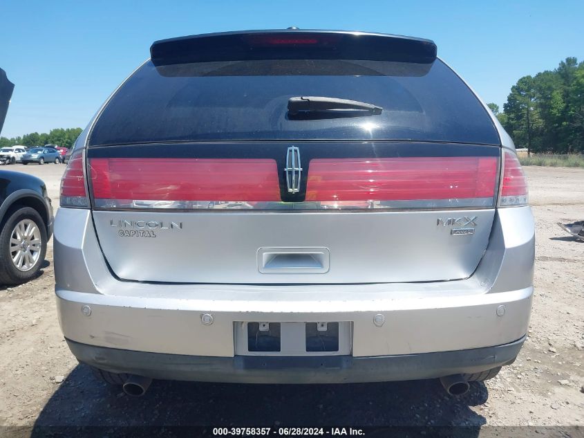 2010 Lincoln Mkx VIN: 2LMDJ8JC7ABJ02563 Lot: 39758357