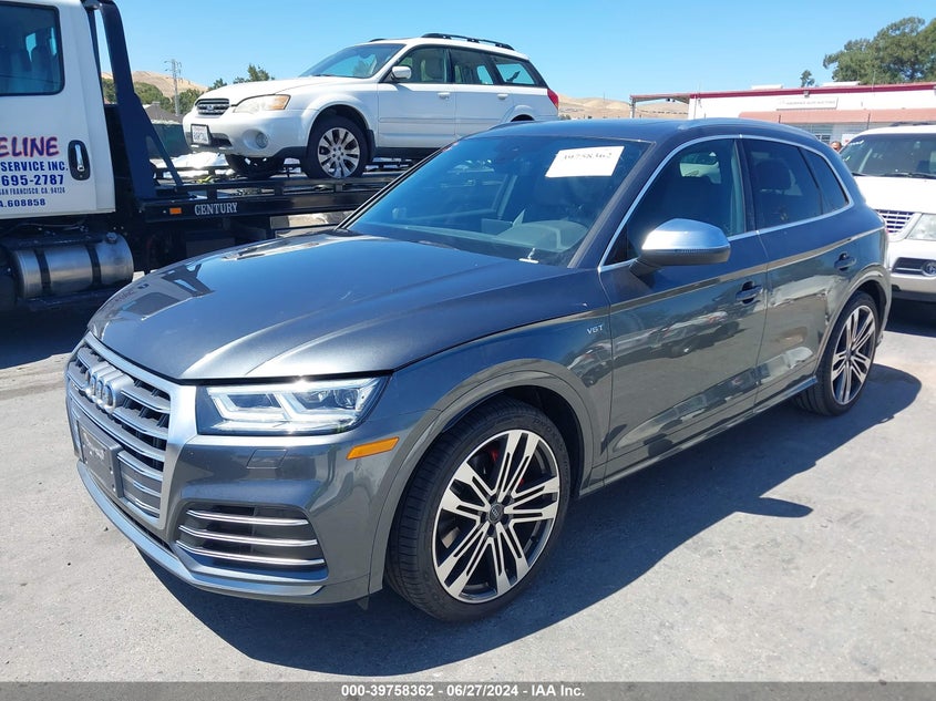 2018 Audi Sq5 3.0T Premium Plus VIN: WA1A4AFY6J2194853 Lot: 39758362