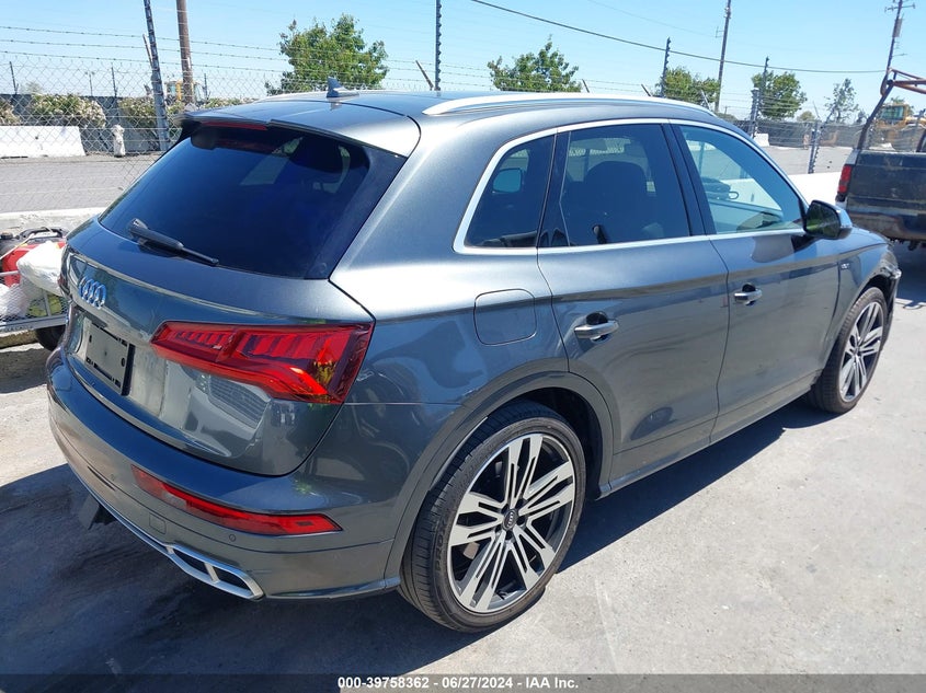 2018 Audi Sq5 3.0T Premium Plus VIN: WA1A4AFY6J2194853 Lot: 39758362