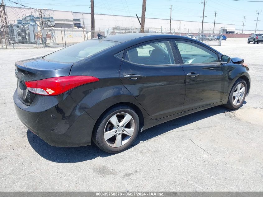 2013 Hyundai Elantra Gls VIN: KMHDH4AE4DU985960 Lot: 39758378