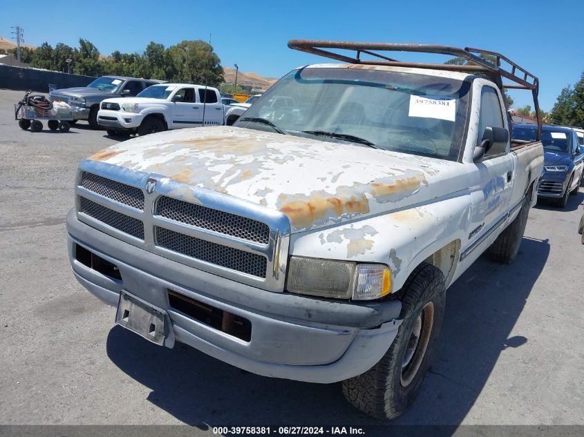 1996 Dodge Ram 2500 VIN: 1B7KC26Z5TJ193780 Lot: 39758381