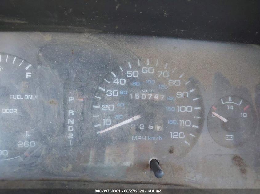 1996 Dodge Ram 2500 VIN: 1B7KC26Z5TJ193780 Lot: 39758381