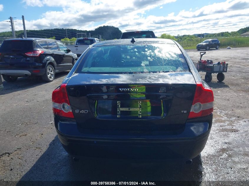 2006 Volvo S40 T5 VIN: YV1MS682062157894 Lot: 39758386