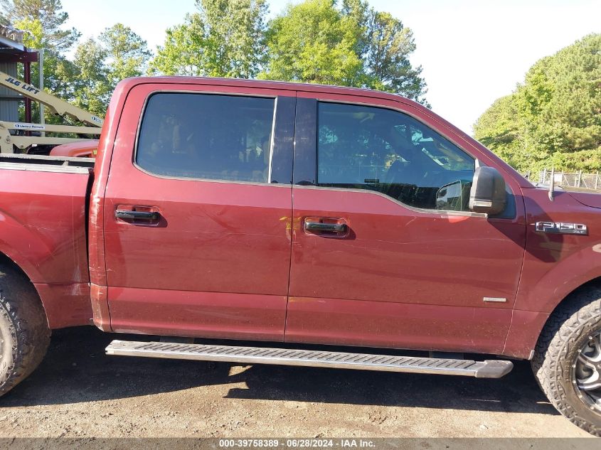 2017 Ford F-150 Xlt VIN: 1FTEW1EP4HFA93193 Lot: 39758389