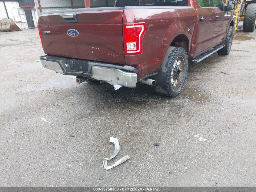 2017 Ford F-150 Xlt VIN: 1FTEW1EP4HFA93193 Lot: 39758389