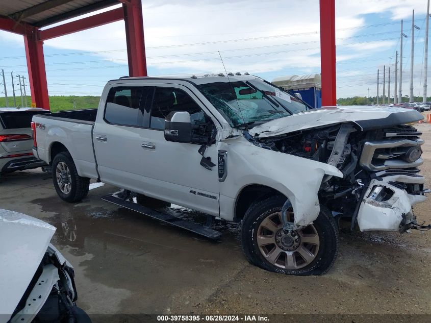 2020 Ford F-350 Platinum VIN: 1FT8W3BT7LEE03930 Lot: 39758395