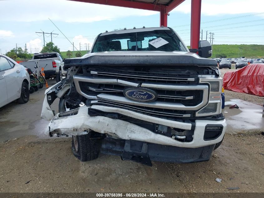 2020 Ford F-350 Platinum VIN: 1FT8W3BT7LEE03930 Lot: 39758395