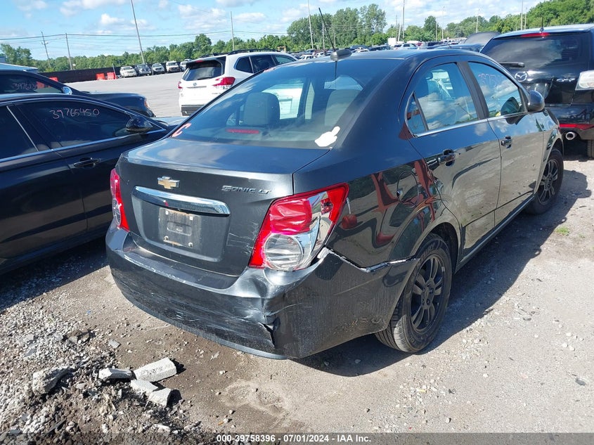2015 Chevrolet Sonic Lt Auto VIN: 1G1JC5SH0F4132617 Lot: 39758396
