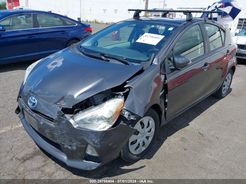 JTDKDTB37D1554254 2013 Toyota Prius C Two