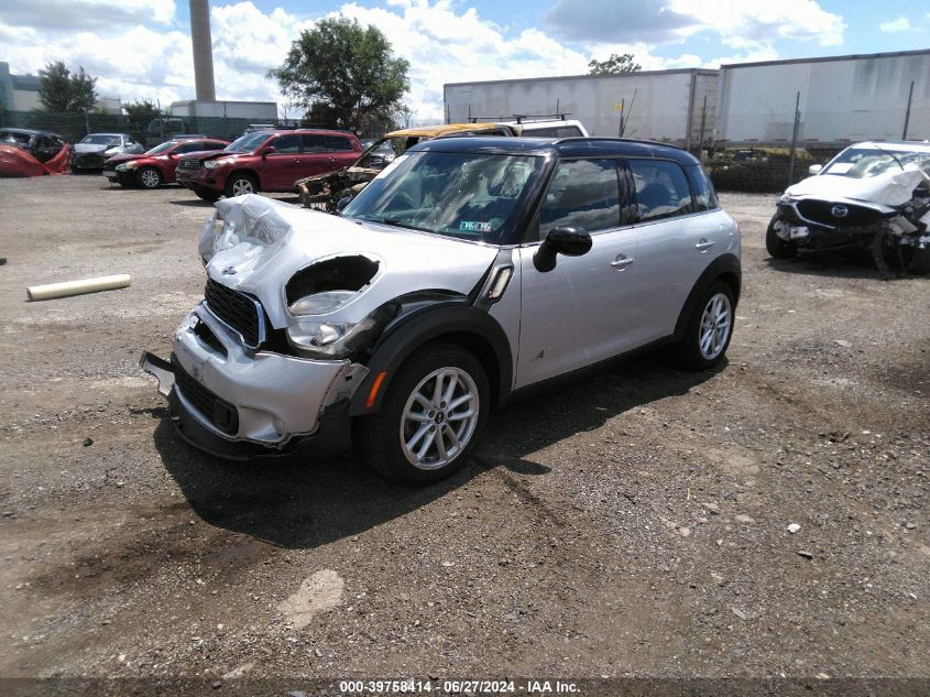 2014 Mini Countryman Cooper S VIN: WMWZC5C50EWM17798 Lot: 39758414