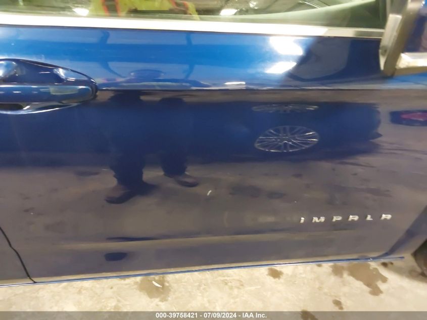 2014 Chevrolet Impala 1Lt VIN: 1G1115SL7EU109103 Lot: 39758421