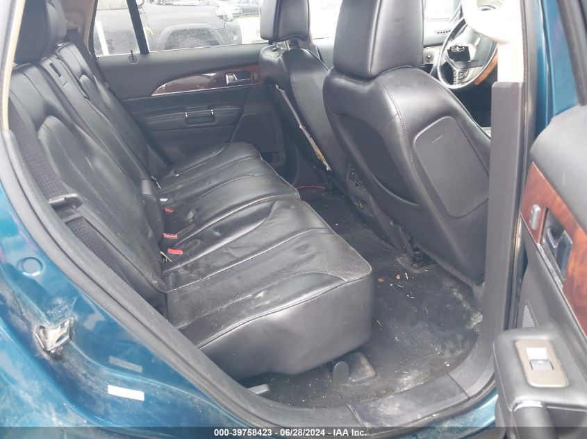 2011 Lincoln Mkx VIN: 2LMDJ8JK0BBJ00369 Lot: 39758423