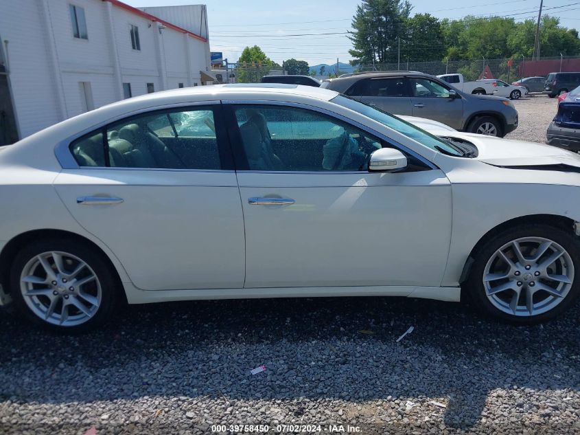 2009 Nissan Maxima 3.5 Sv VIN: 1N4AA51E09C807788 Lot: 39758450