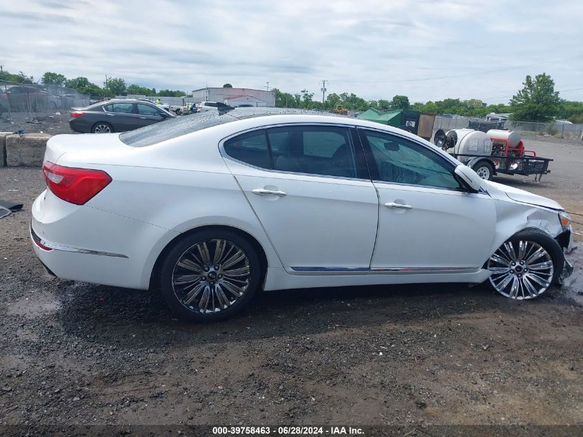 2014 Kia Cadenza Limited VIN: KNALN4D7XE5143378 Lot: 39758463