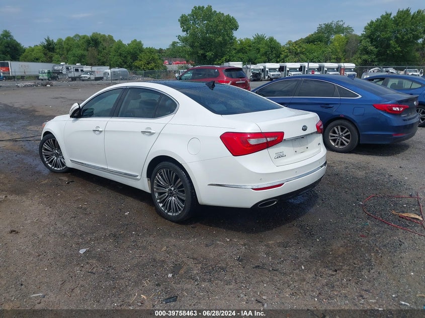 2014 Kia Cadenza Limited VIN: KNALN4D7XE5143378 Lot: 39758463