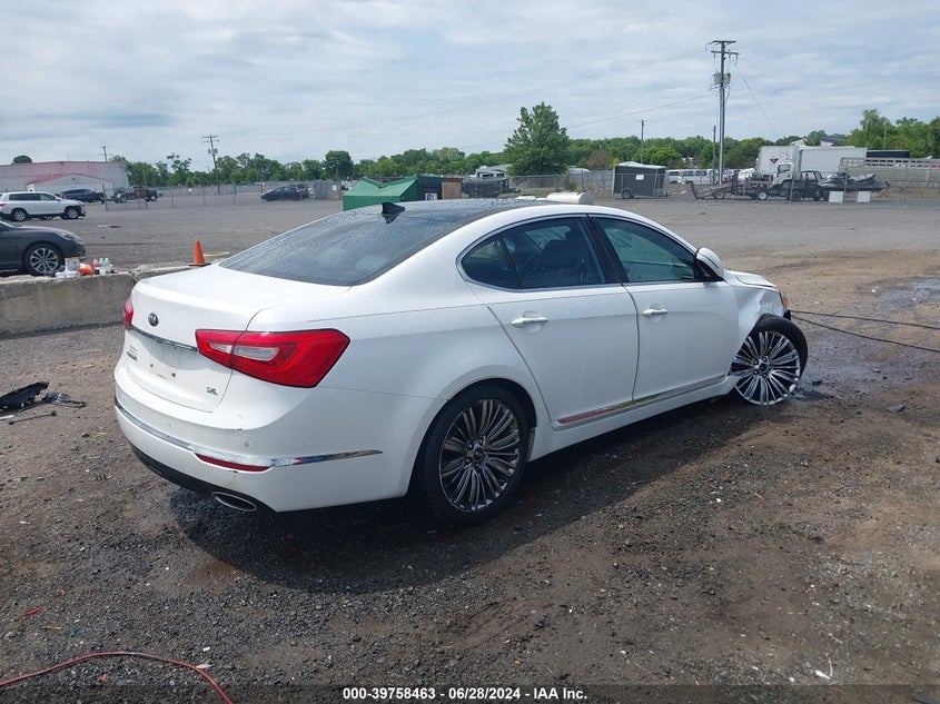 2014 Kia Cadenza Limited VIN: KNALN4D7XE5143378 Lot: 39758463