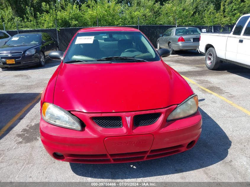 2004 Pontiac Grand Am Se VIN: 1G2NE52F24M636251 Lot: 39758466