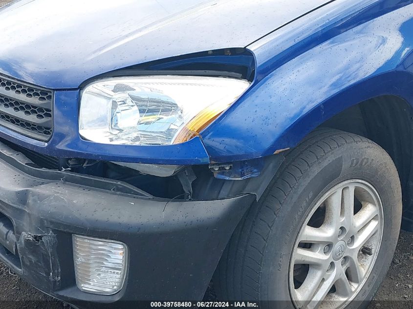 2001 Toyota Rav4 VIN: JTEHH20VX16007972 Lot: 39758480