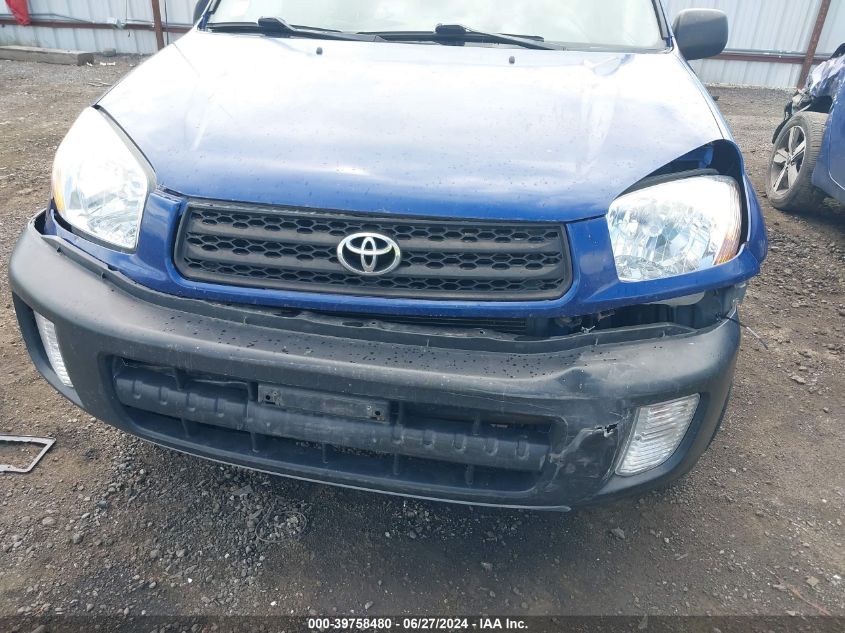 2001 Toyota Rav4 VIN: JTEHH20VX16007972 Lot: 39758480