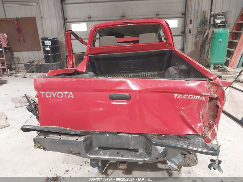 2002 Toyota Tacoma VIN: 5TENL42N02Z078441 Lot: 39758494