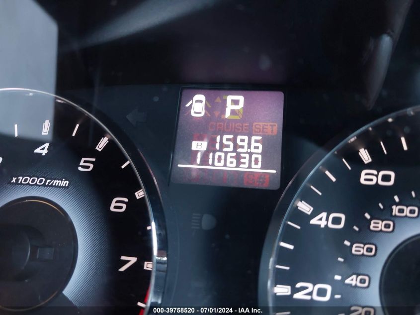 2010 Subaru Outback 2.5I Premium VIN: 4S4BRBCC8A3322901 Lot: 39758520