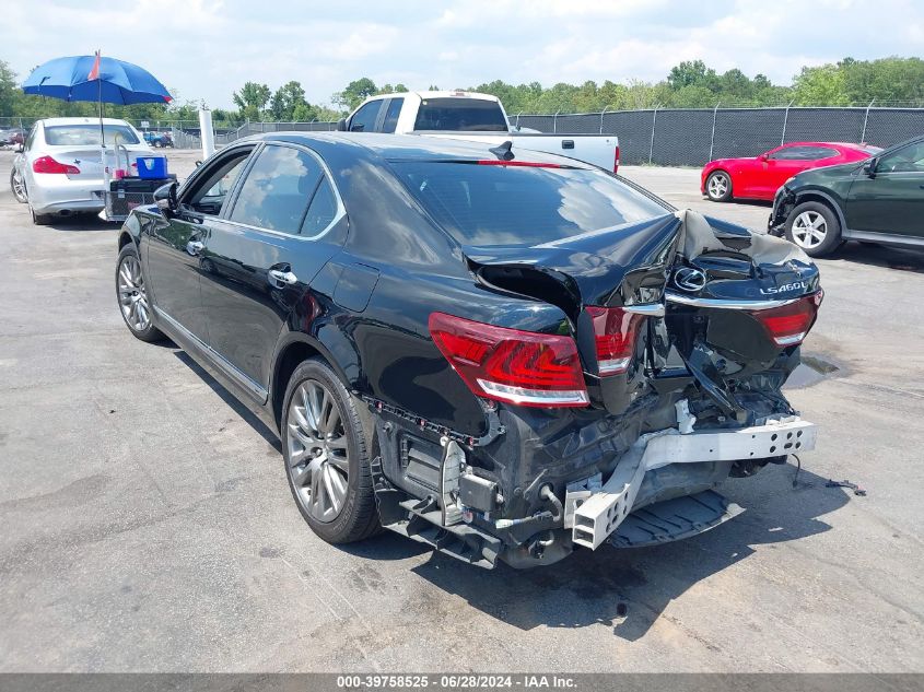 2013 Lexus Ls 460 L VIN: JTHGL5EF5D5050481 Lot: 39758525