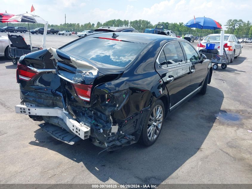 2013 Lexus Ls 460 L VIN: JTHGL5EF5D5050481 Lot: 39758525