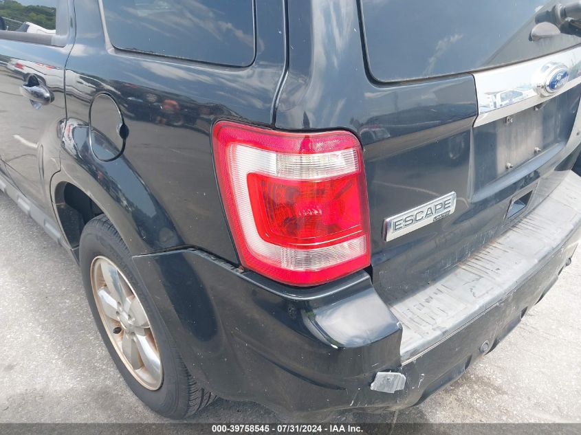 2012 Ford Escape Limited VIN: 1FMCU0E78CKC06131 Lot: 39758545