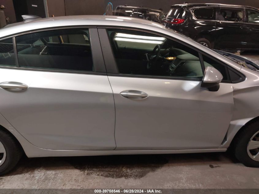 2016 Chevrolet Cruze Ls Auto VIN: 1G1BC5SM7G7270382 Lot: 39758546