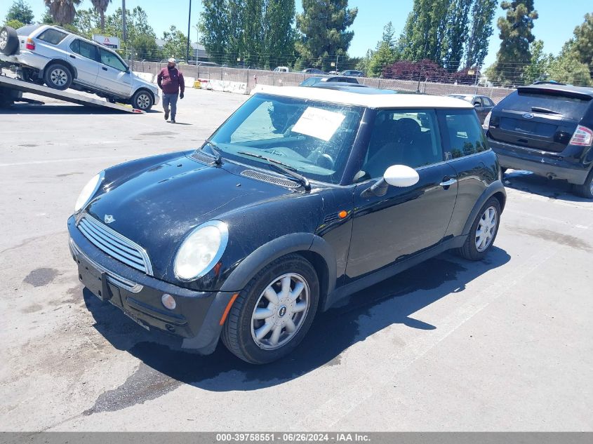 2004 Mini Cooper VIN: WMWRC33484TJ60322 Lot: 39758551